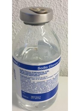 SODIO CLORURO (EUROSPITAL)*1 flacone 100 ml 0,9%