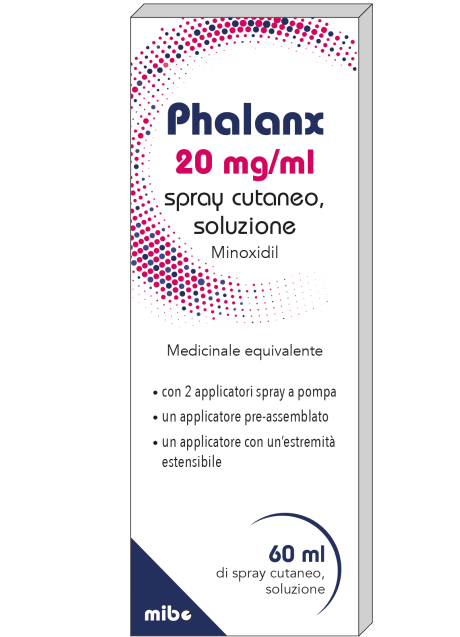 PHALANX*spray cutaneo soluzione 60 ml 20 mg/ml 1 flacone