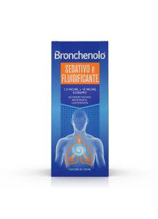 BRONCHENOLO SEDATIVO E FLUIDIFICANTE*sciroppo 150 ml 1,5 mg/ml + 10 mg/ml