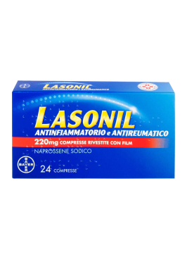 LASONIL ANTINFIAMMATORIO E ANTIREUMATICO*24 cpr riv 220 mg