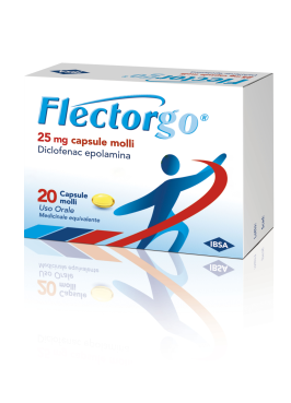 FLECTORGO*20 cps molli 25 mg