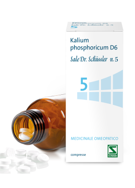 KALIUM PHOSPHORICUM D6 SALE DR.SCHUSSLER N.5*D6 200 cpr flacone