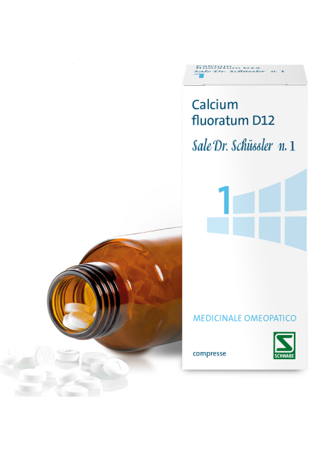 CALCIUM FLUORATUM D12 SALE DR.SCHUSSLER N.1*D12 200 cpr flacone