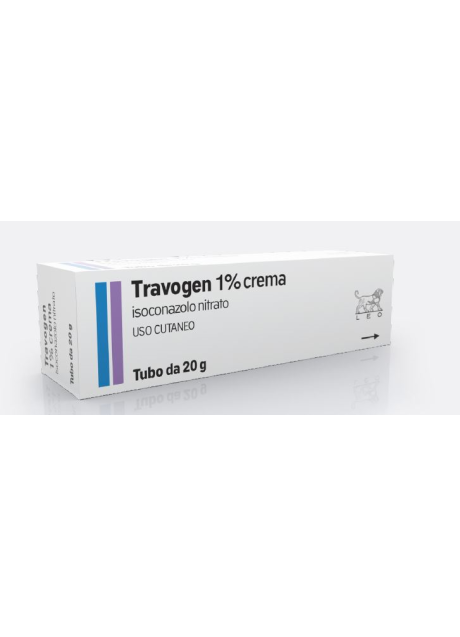 TRAVOGEN*crema derm 20 g 1%