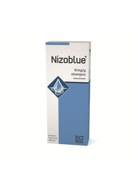 NIZOBLUE*shampoo 125 ml 10 mg/g