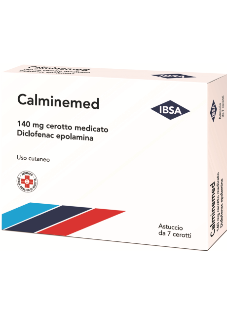 CALMINEMED*7 cerotti medicati 140 mg