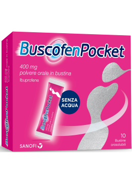 BUSCOFENPOCKET*orale polv 10 bust 400 mg