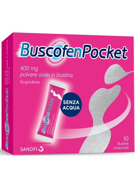 BUSCOFENPOCKET*orale polv 10 bust 400 mg