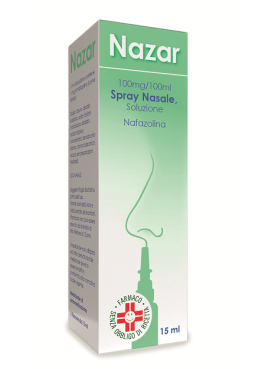 NAZAR*spray nasale 15 ml 100 mg/100 ml