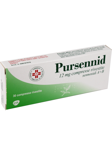 PURSENNID*30 cpr riv 12 mg