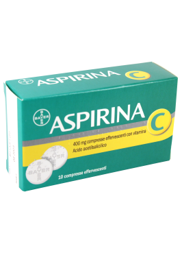 ASPIRINA*10 cpr eff 400 mg + 240 mg con vitamina C