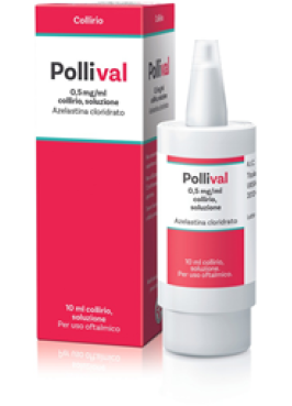 POLLIVAL*collirio 10 ml 0,5 mg/ml