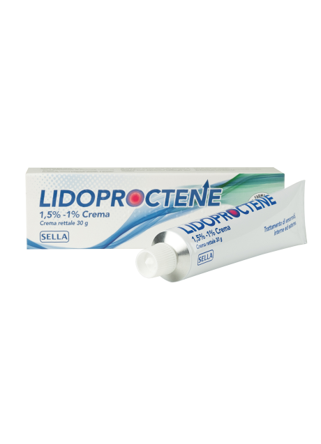 LIDOPROCTENE*crema derm 30 g 1,5% + 1%