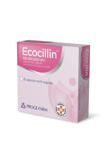 ECOCILLIN*6 cps vag molli 100.000.000 UFC