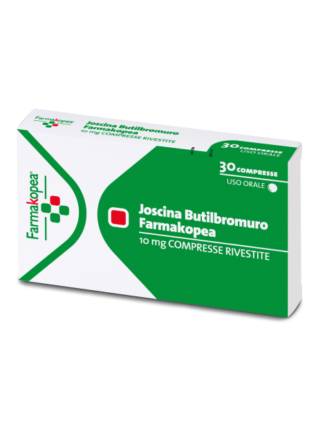 JOSCINA BUTILBROMURO (FARMAKOPEA)*30 cpr riv 10 mg