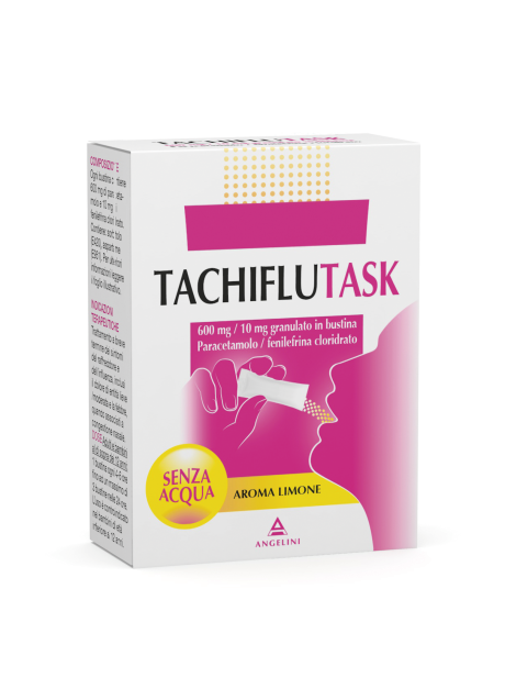 TACHIFLUTASK*orale grat 10 bust 600 mg + 10 mg