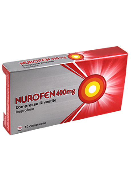 NUROFEN*12 cpr riv 400 mg blister PVC/alluminio