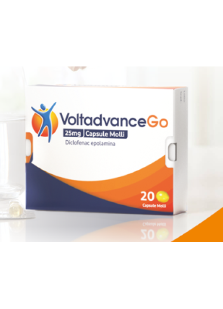 VOLTADVANCEGO*20 cps molli 25 mg