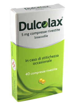 DULCOLAX*40 cpr riv 5 mg