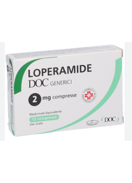 LOPERAMIDE (DOC GENERICI)*15 cpr 2 mg