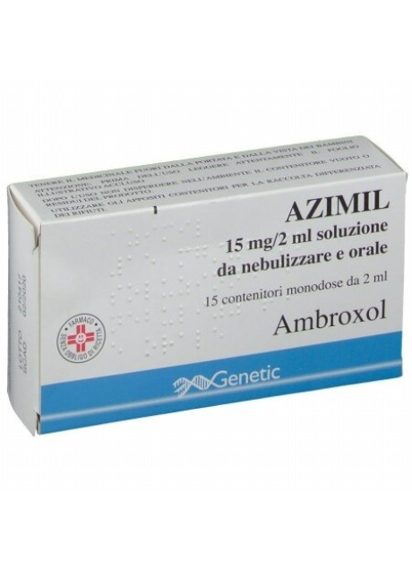 AZIMIL*orale nebul soluz 15 monod 2 ml 15 mg/2 ml