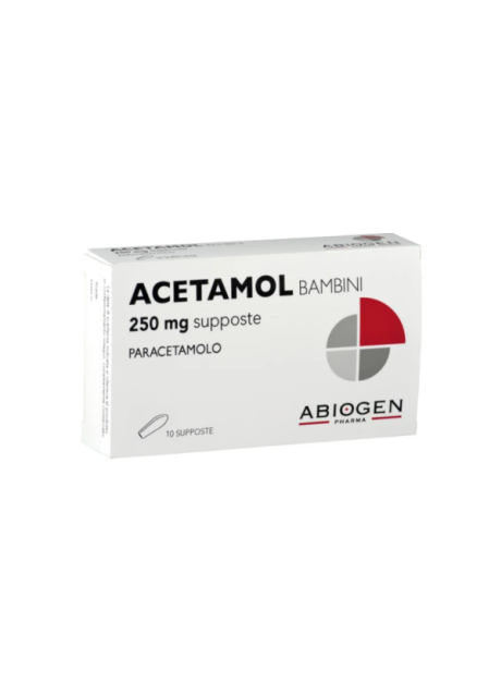 ACETAMOL*BB 10 supp 250 mg