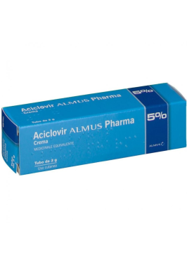 ACICLOVIR (ALMUS)*crema derm 3 g 5%