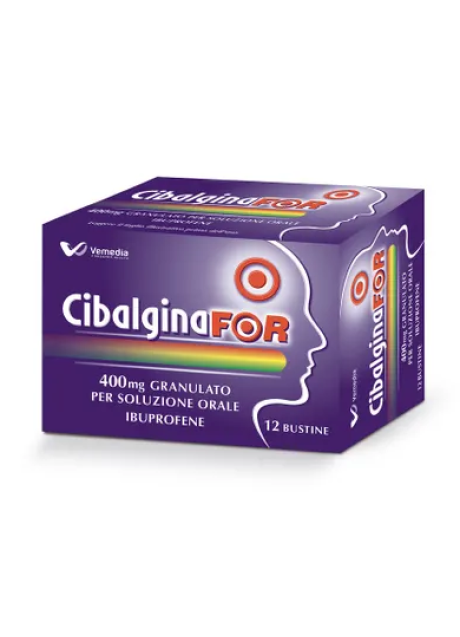 CIBALGINAFOR*orale 12 bust grat 400 mg