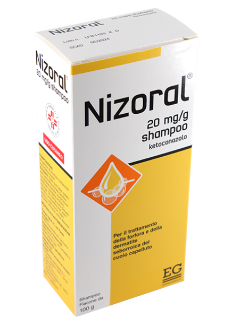 NIZORAL*shampoo 100 g 20 mg/g