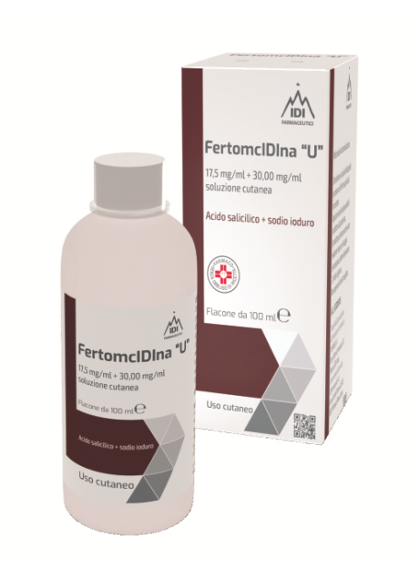 FERTOMCIDINA U*soluz cutanea 100 ml 17,5 mg/ml + 30,00 mg/ml